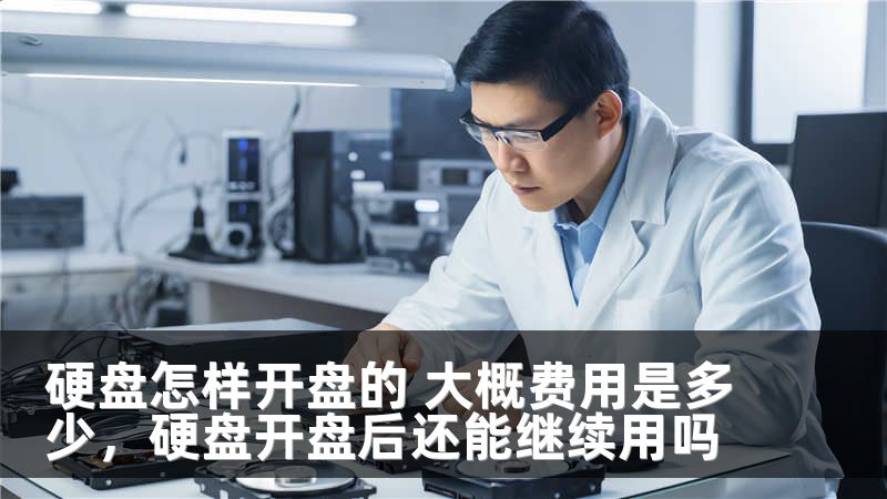 硬盘怎样开盘的 大概费用是多少，硬盘开盘后还能继续用吗