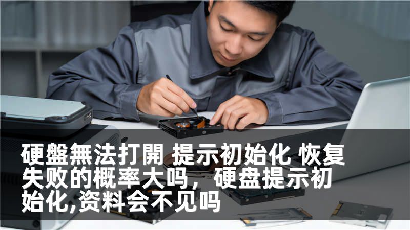 硬盤無法打開 提示初始化 恢复失败的概率大吗，硬盘提示初始化,资料会不见吗