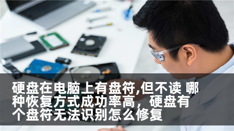 硬盘在电脑上有盘符,但不读 哪种恢复方式成功率高，硬盘有个盘符无法识别怎么修复