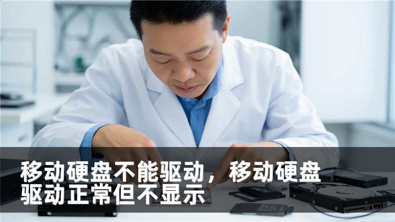 移动硬盘不能驱动，移动硬盘驱动正常但不显示