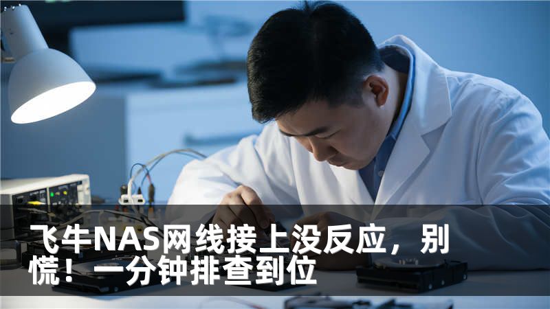 飞牛NAS网线接上没反应，别慌！一分钟排查到位