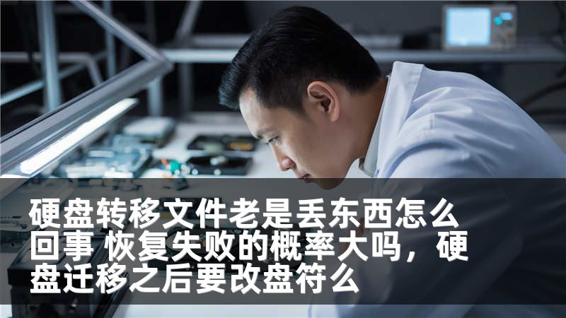 硬盘转移文件老是丢东西怎么回事 恢复失败的概率大吗，硬盘迁移之后要改盘符么