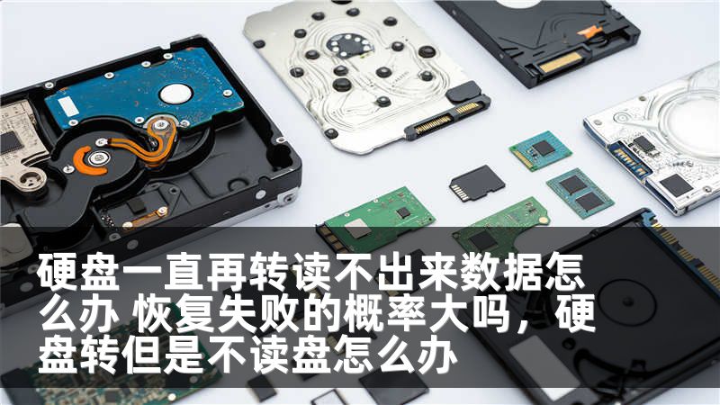 硬盘一直再转读不出来数据怎么办 恢复失败的概率大吗，硬盘转但是不读盘怎么办