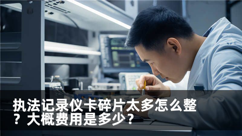 执法记录仪卡碎片太多怎么整？大概费用是多少？