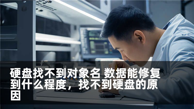 硬盘找不到对象名 数据能修复到什么程度，找不到硬盘的原因