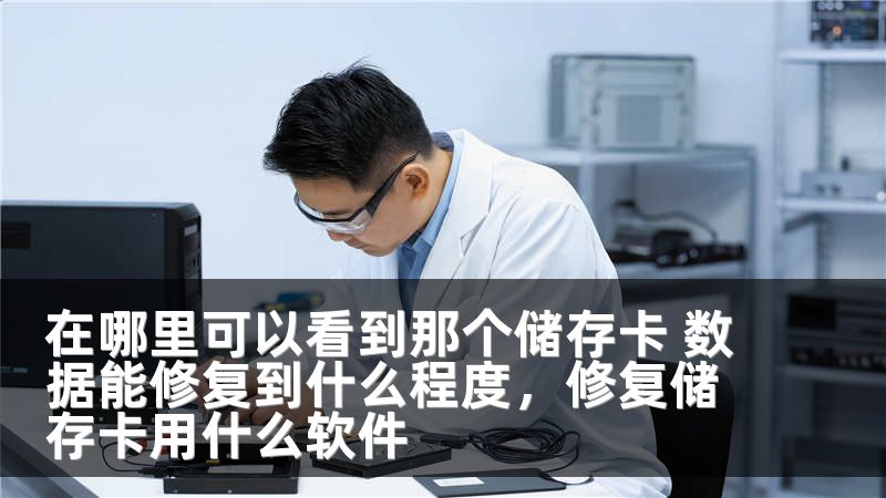 在哪里可以看到那个储存卡 数据能修复到什么程度，修复储存卡用什么软件