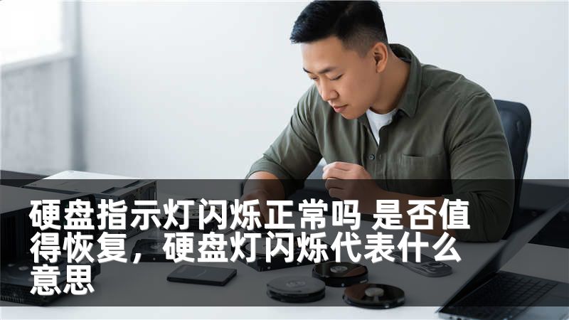 硬盘指示灯闪烁正常吗 是否值得恢复，硬盘灯闪烁代表什么意思
