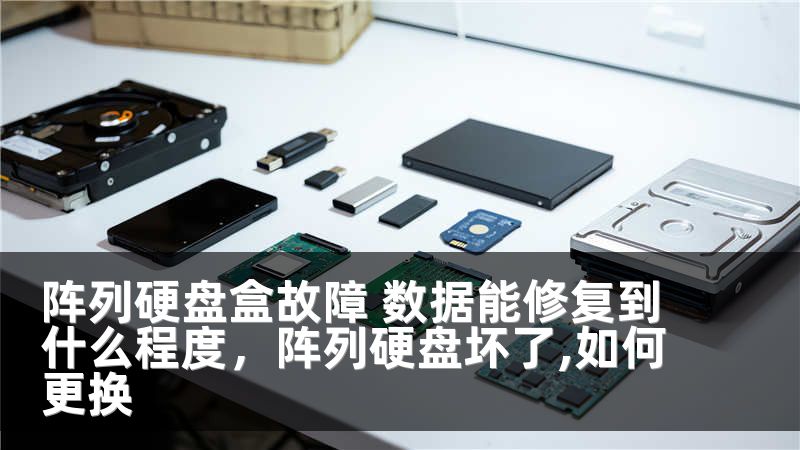 阵列硬盘盒故障 数据能修复到什么程度,阵列硬盘坏了,如何更换