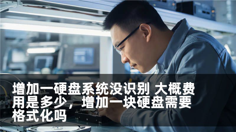 增加一硬盘系统没识别 大概费用是多少，增加一块硬盘需要格式化吗