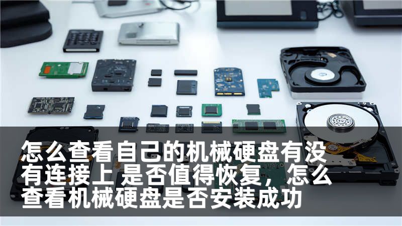 怎么查看自己的机械硬盘有没有连接上 是否值得恢复，怎么查看机械硬盘是否安装成功