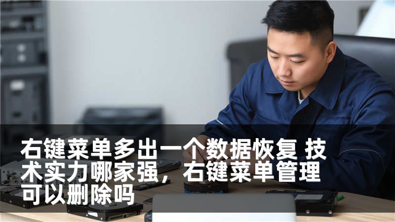 右键菜单多出一个数据恢复 技术实力哪家强，右键菜单管理可以删除吗