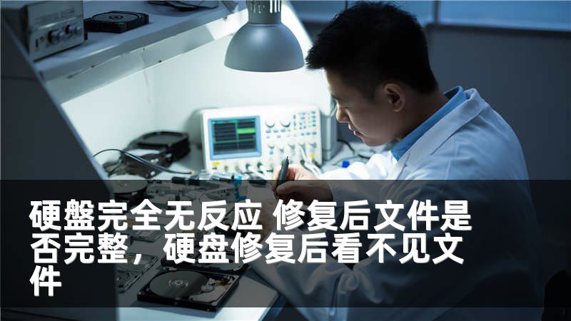 硬盤完全无反应 修复后文件是否完整，硬盘修复后看不见文件