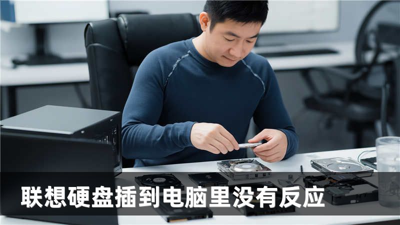 联想硬盘插到电脑里没有反应