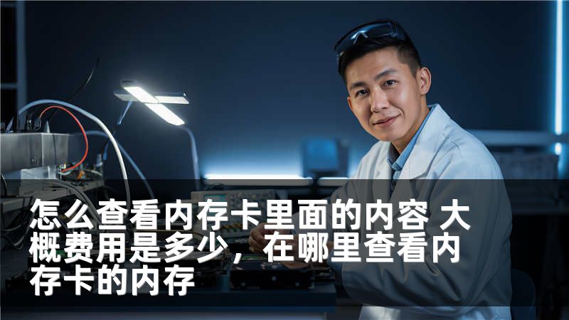 怎么查看内存卡里面的内容 大概费用是多少,在哪里查看内存卡的内存