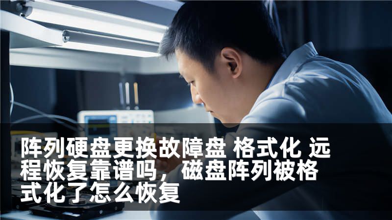 阵列硬盘更换故障盘 格式化 远程恢复靠谱吗，磁盘阵列被格式化了怎么恢复