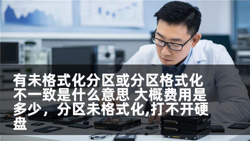 有未格式化分区或分区格式化不一致是什么意思 大概费用是多少，分区未格式化,打不开硬盘