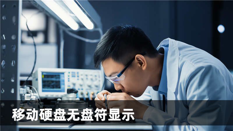 移动硬盘无盘符显示