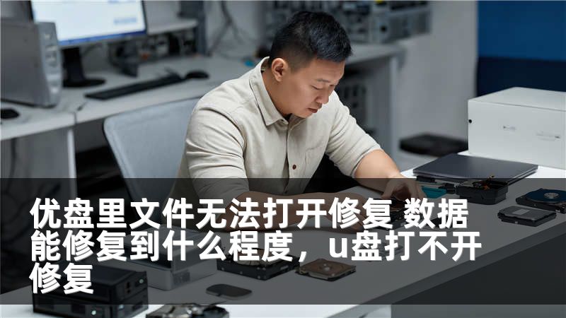 优盘里文件无法打开修复 数据能修复到什么程度，u盘打不开修复