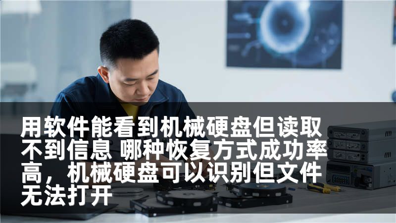 用软件能看到机械硬盘但读取不到信息 哪种恢复方式成功率高，机械硬盘可以识别但文件无法打开