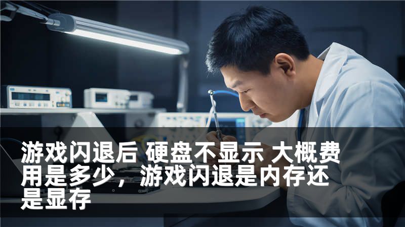 游戏闪退后 硬盘不显示 大概费用是多少，游戏闪退是内存还是显存