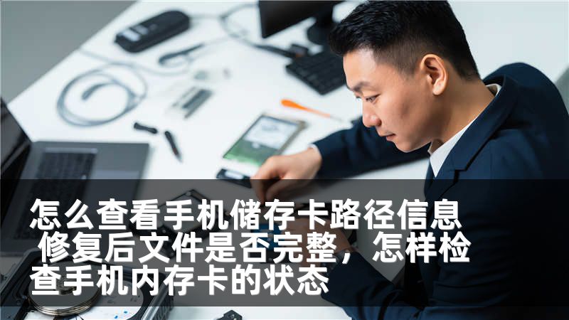 怎么查看手机储存卡路径信息 修复后文件是否完整，怎样检查手机内存卡的状态