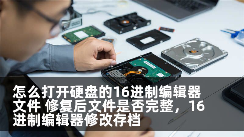 怎么打开硬盘的16进制编辑器文件 修复后文件是否完整，16进制编辑器修改存档