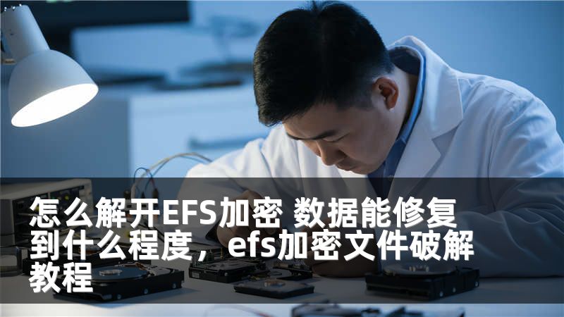 怎么解开EFS加密 数据能修复到什么程度，efs加密文件破解教程