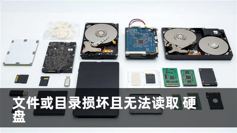 文件或目录损坏且无法读取 硬盘