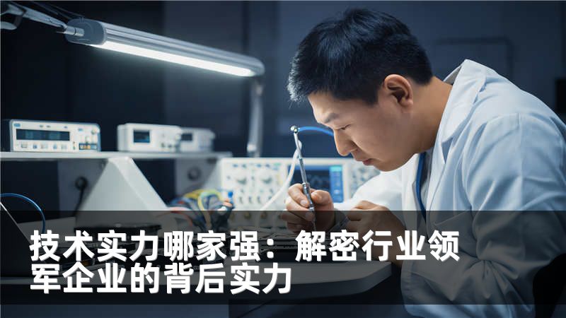 技术实力哪家强：解密行业领军企业的背后实力