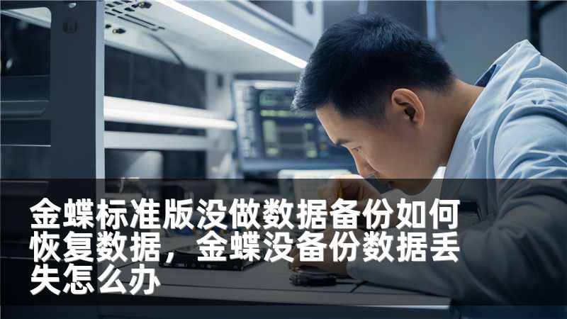 金蝶标准版没做数据备份如何恢复数据,金蝶没备份数据丢失怎么办