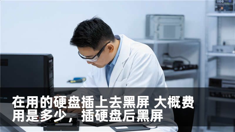 在用的硬盘插上去黑屏 大概费用是多少，插硬盘后黑屏