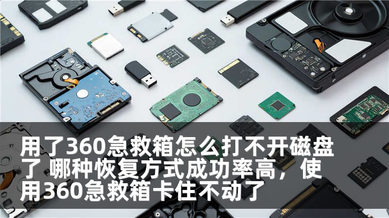用了360急救箱怎么打不开磁盘了 哪种恢复方式成功率高，使用360急救箱卡住不动了