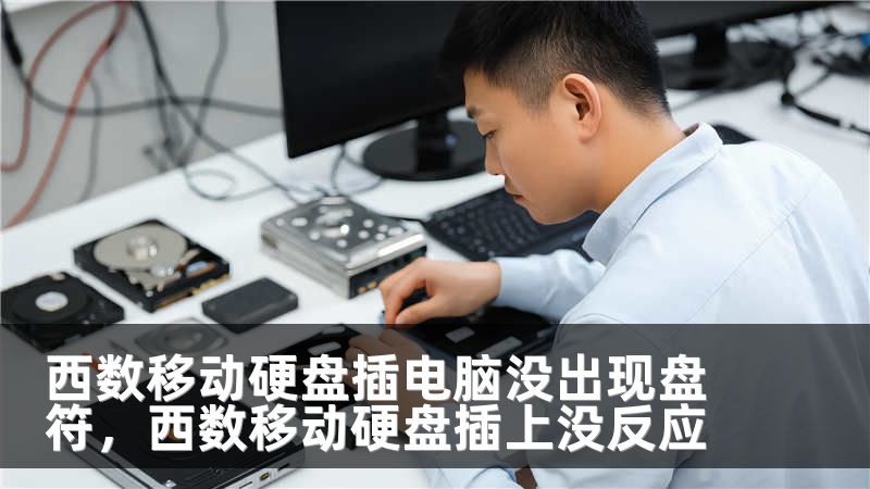 西数移动硬盘插电脑没出现盘符,西数移动硬盘插上没反应