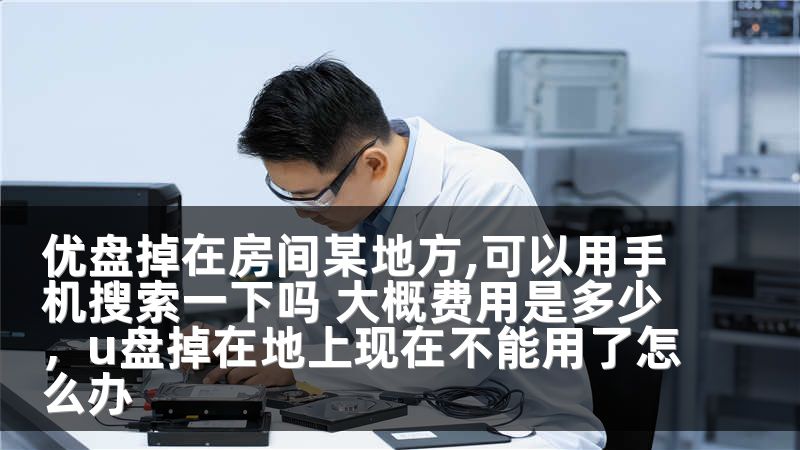优盘掉在房间某地方,可以用手机搜索一下吗 大概费用是多少，u盘掉在地上现在不能用了怎么办