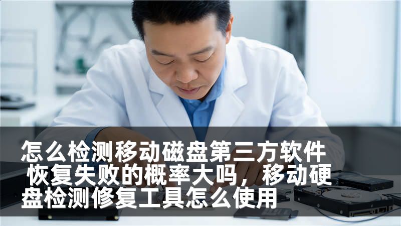 怎么检测移动磁盘第三方软件 恢复失败的概率大吗，移动硬盘检测修复工具怎么使用