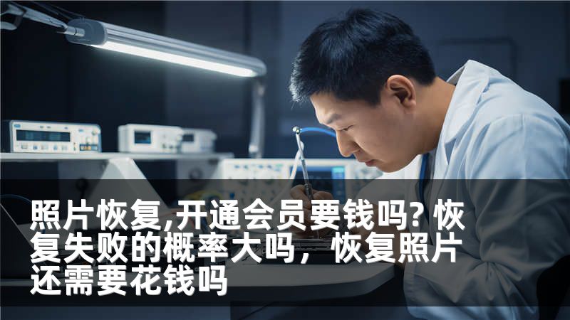 照片恢复,开通会员要钱吗? 恢复失败的概率大吗，恢复照片还需要花钱吗