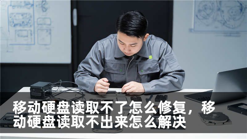 移动硬盘读取不了怎么修复,移动硬盘读取不出来怎么解决