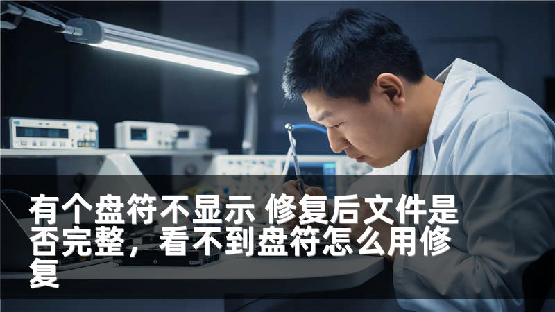 有个盘符不显示 修复后文件是否完整，看不到盘符怎么用修复