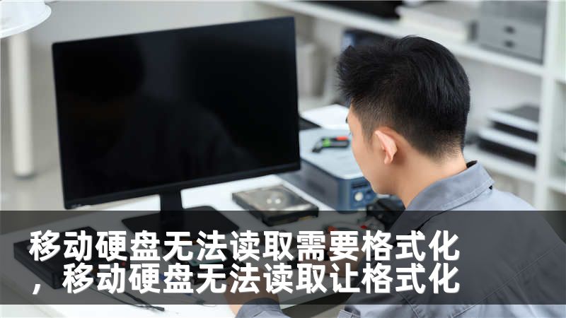 移动硬盘无法读取需要格式化，移动硬盘无法读取让格式化