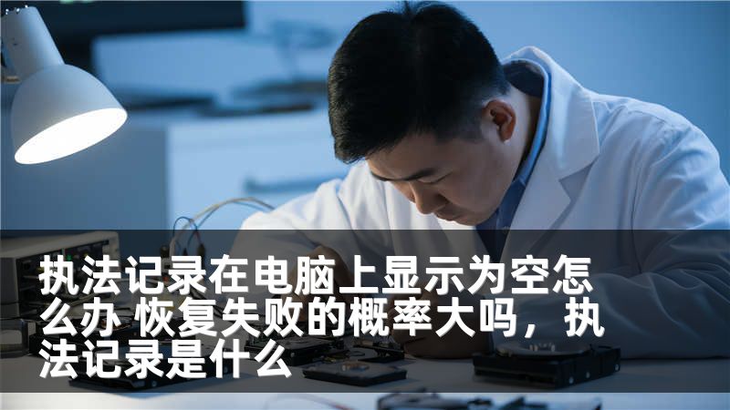执法记录在电脑上显示为空怎么办 恢复失败的概率大吗，执法记录是什么