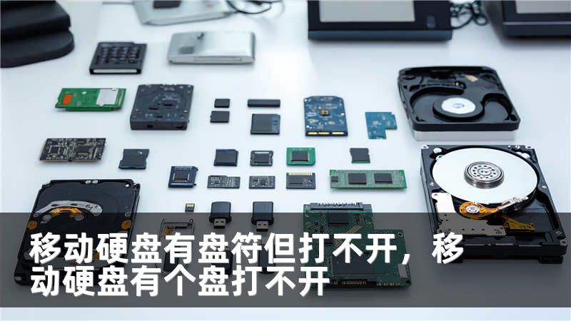 移动硬盘有盘符但打不开，移动硬盘有个盘打不开