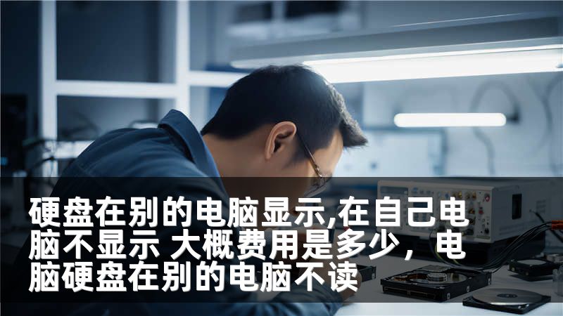 硬盘在别的电脑显示,在自己电脑不显示 大概费用是多少，电脑硬盘在别的电脑不读