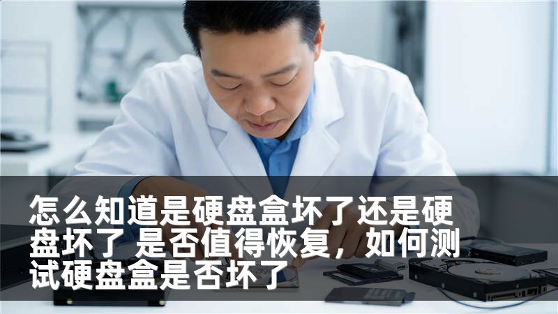 怎么知道是硬盘盒坏了还是硬盘坏了 是否值得恢复，如何测试硬盘盒是否坏了