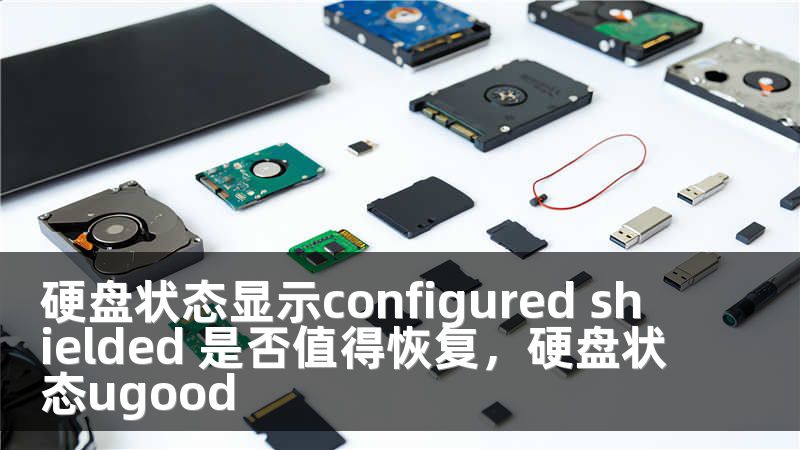 硬盘状态显示configured shielded 是否值得恢复，硬盘状态ugood
