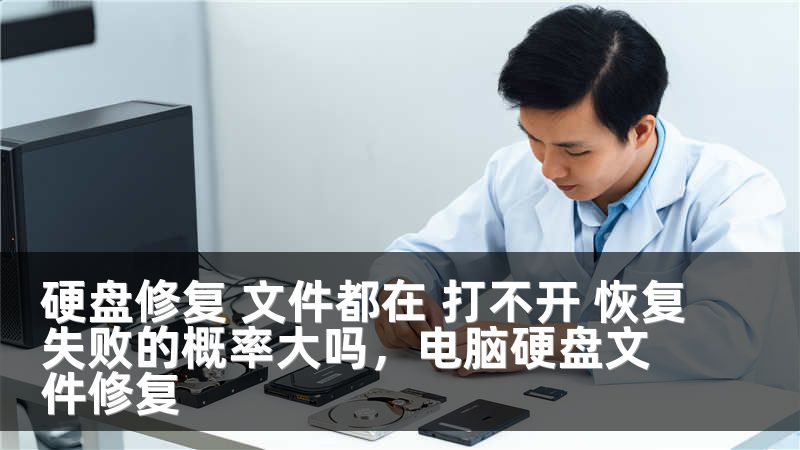 硬盘修复 文件都在 打不开 恢复失败的概率大吗，电脑硬盘文件修复