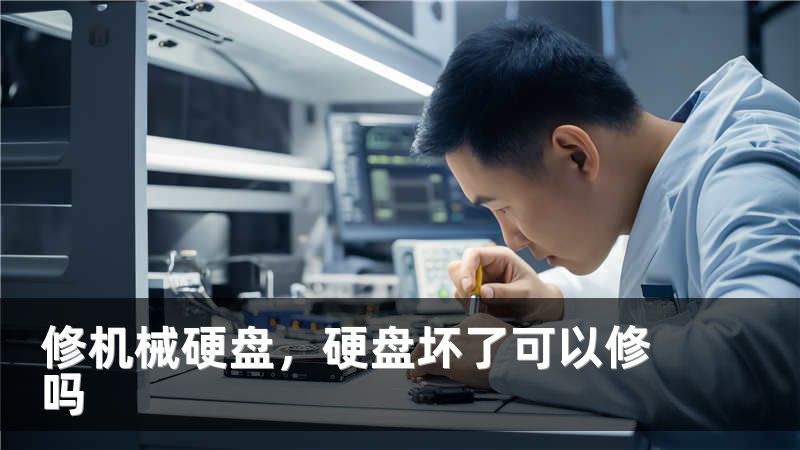 修机械硬盘，硬盘坏了可以修吗