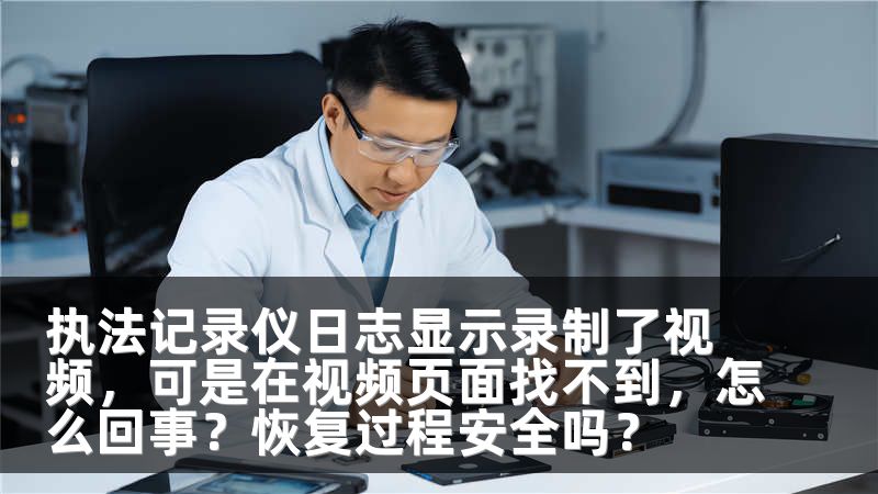 执法记录仪日志显示录制了视频，可是在视频页面找不到，怎么回事？恢复过程安全吗？