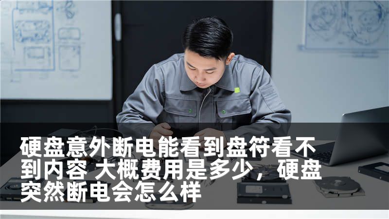 硬盘意外断电能看到盘符看不到内容 大概费用是多少，硬盘突然断电会怎么样