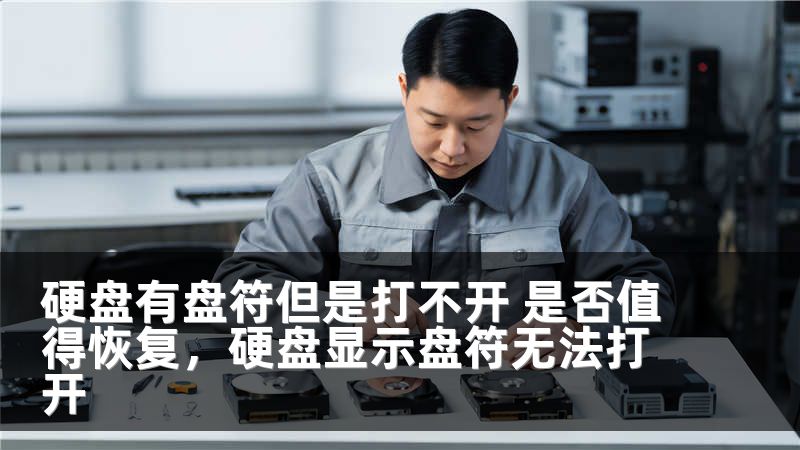 硬盘有盘符但是打不开 是否值得恢复，硬盘显示盘符无法打开