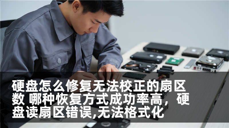 硬盘怎么修复无法校正的扇区数 哪种恢复方式成功率高，硬盘读扇区错误,无法格式化